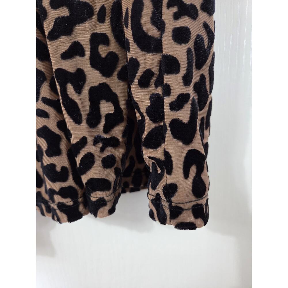 Forever 21 Y2K Leopard Print Bodycon Sexy Mini Dress, Women's Size Medium - Picture 11 of 11